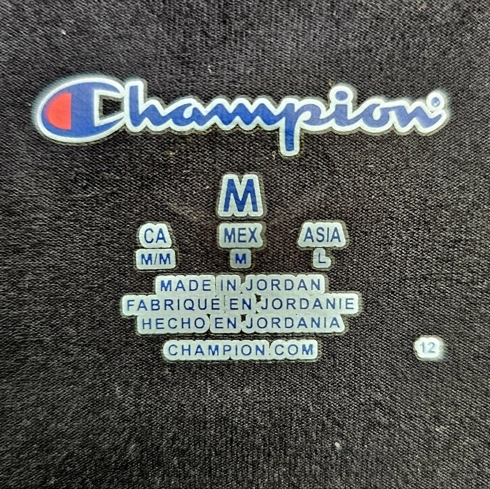 Champion Y2K Athletic Women's Soft Touch Racerback Black Ruched Tank Top, Size M - Picture 6 of 6